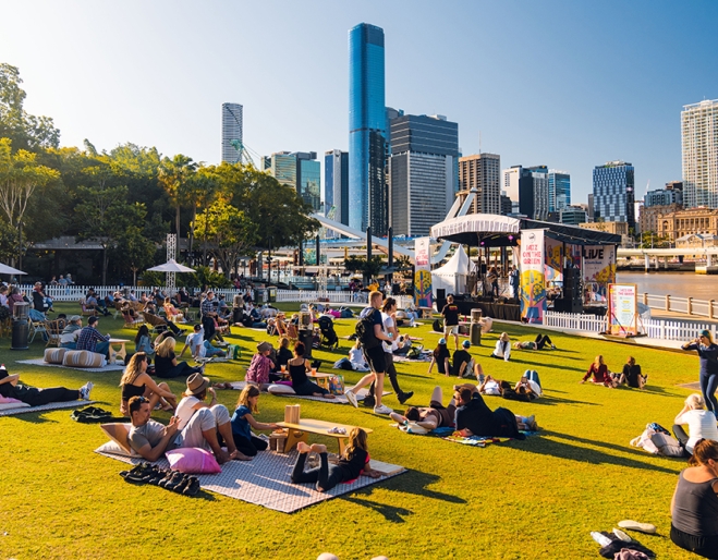 South Bank Parklands celebrates 30 years with a new live-music program and  guided tours