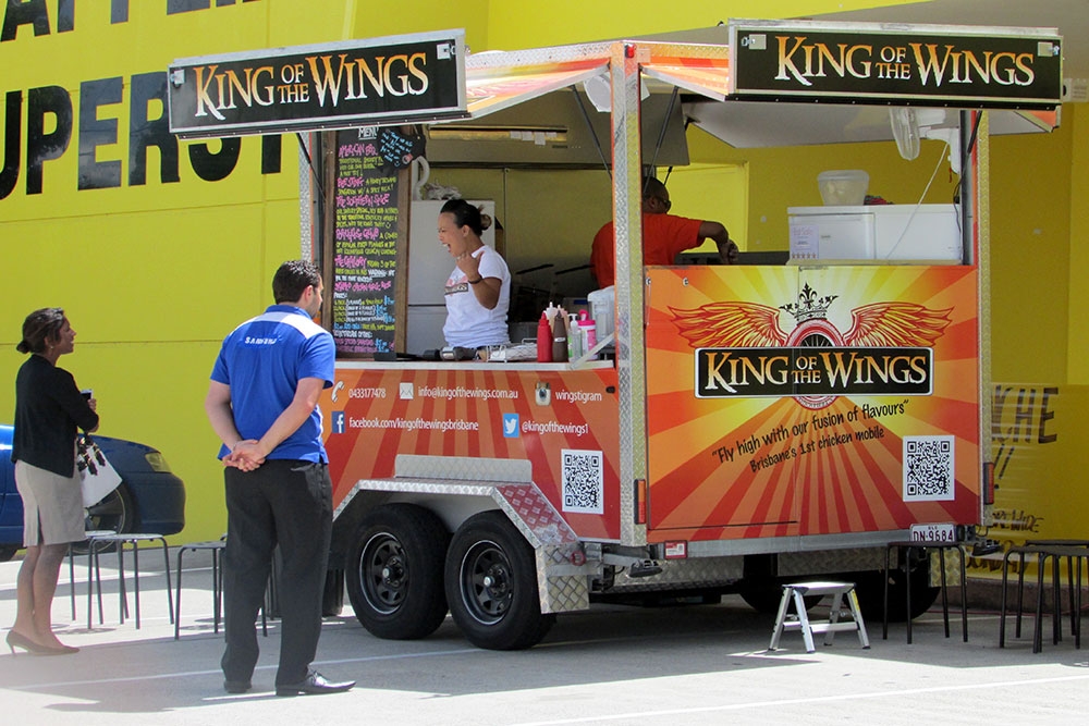 King Of The Wings Food Truck Must Do Brisbane